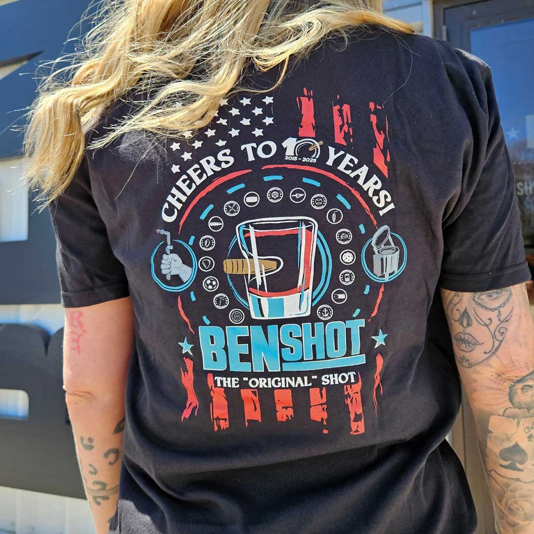 BenShot 10th Anniversary T-Shirt - BenShot