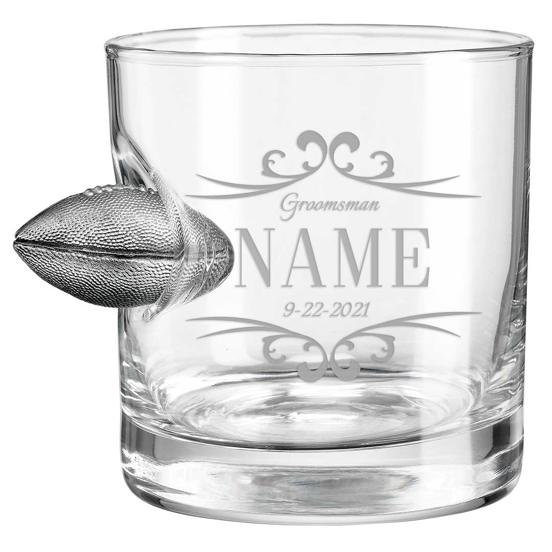 Groomsmen Whiskey Glasses - BenShot