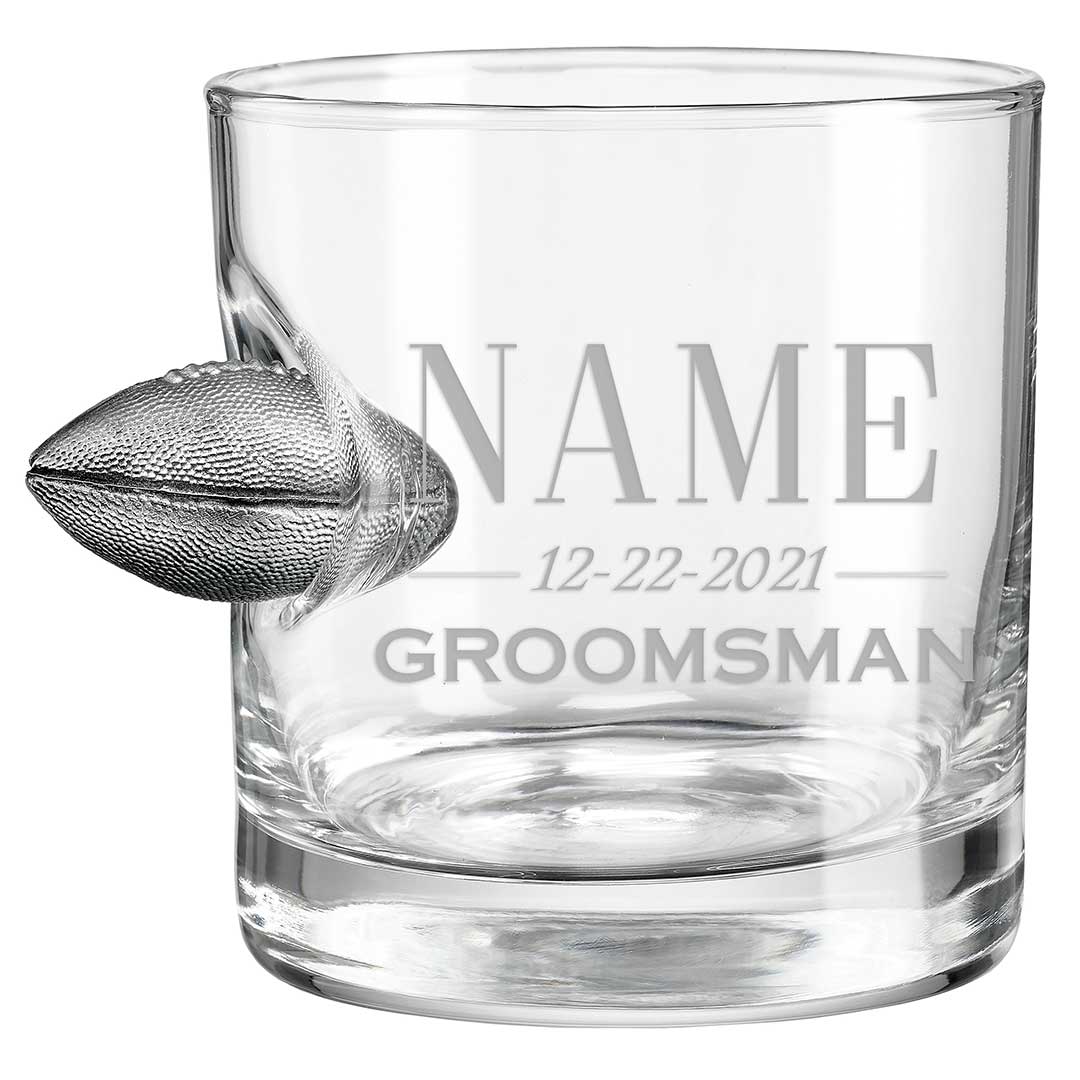 Groomsmen Whiskey Glasses - BenShot