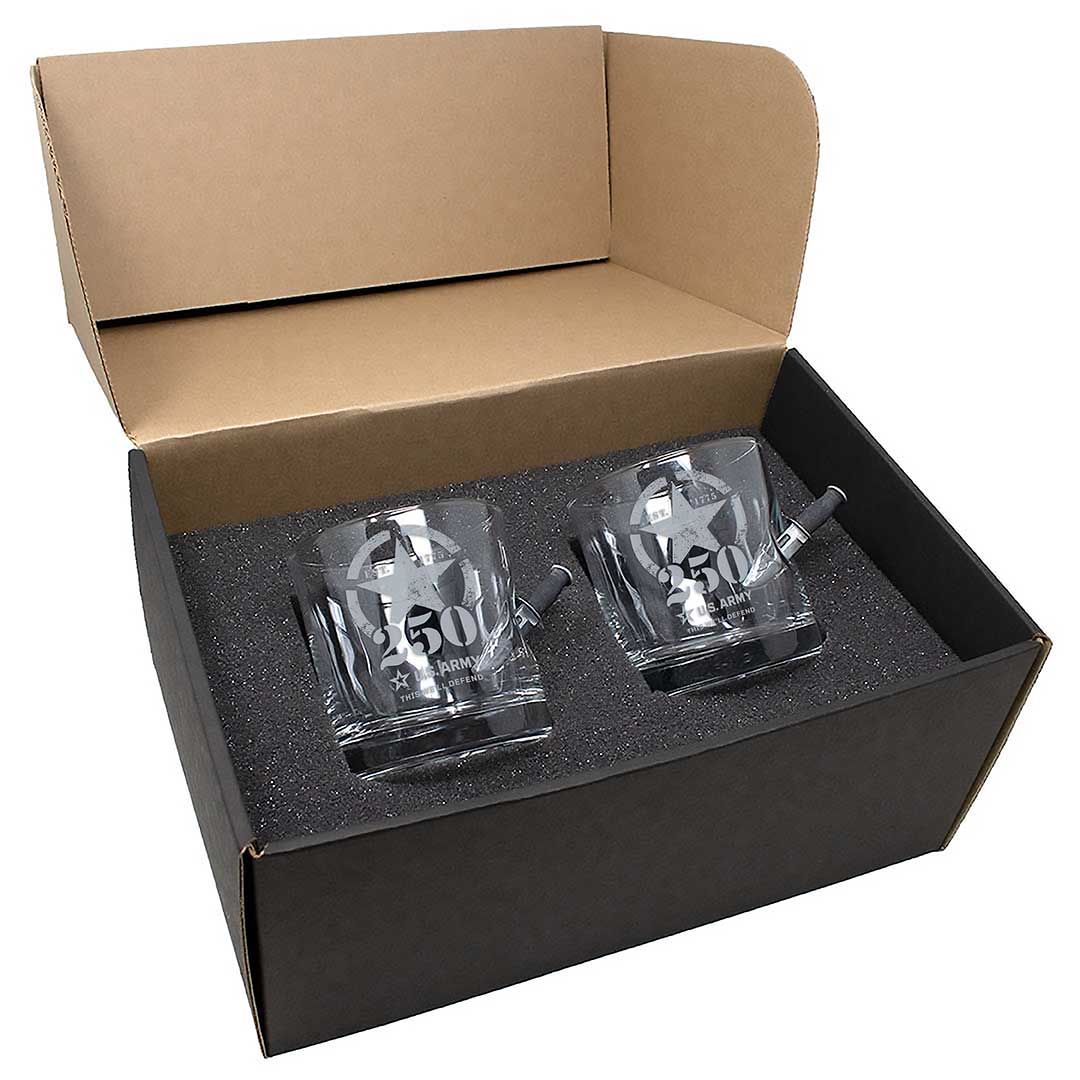 Military 250th Anniversary Glasses - BenShot
