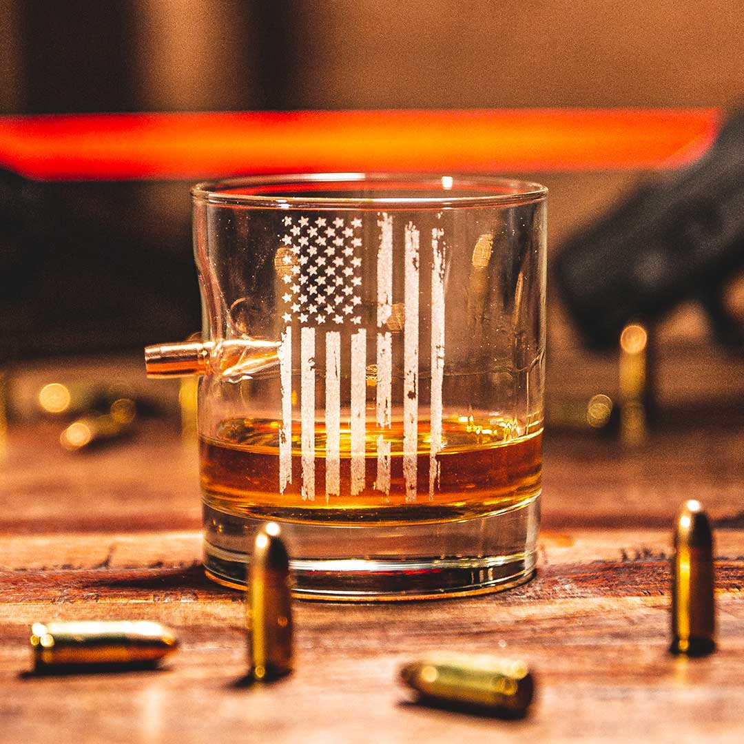 Patriotic Rocks Glass - 11oz - BenShot