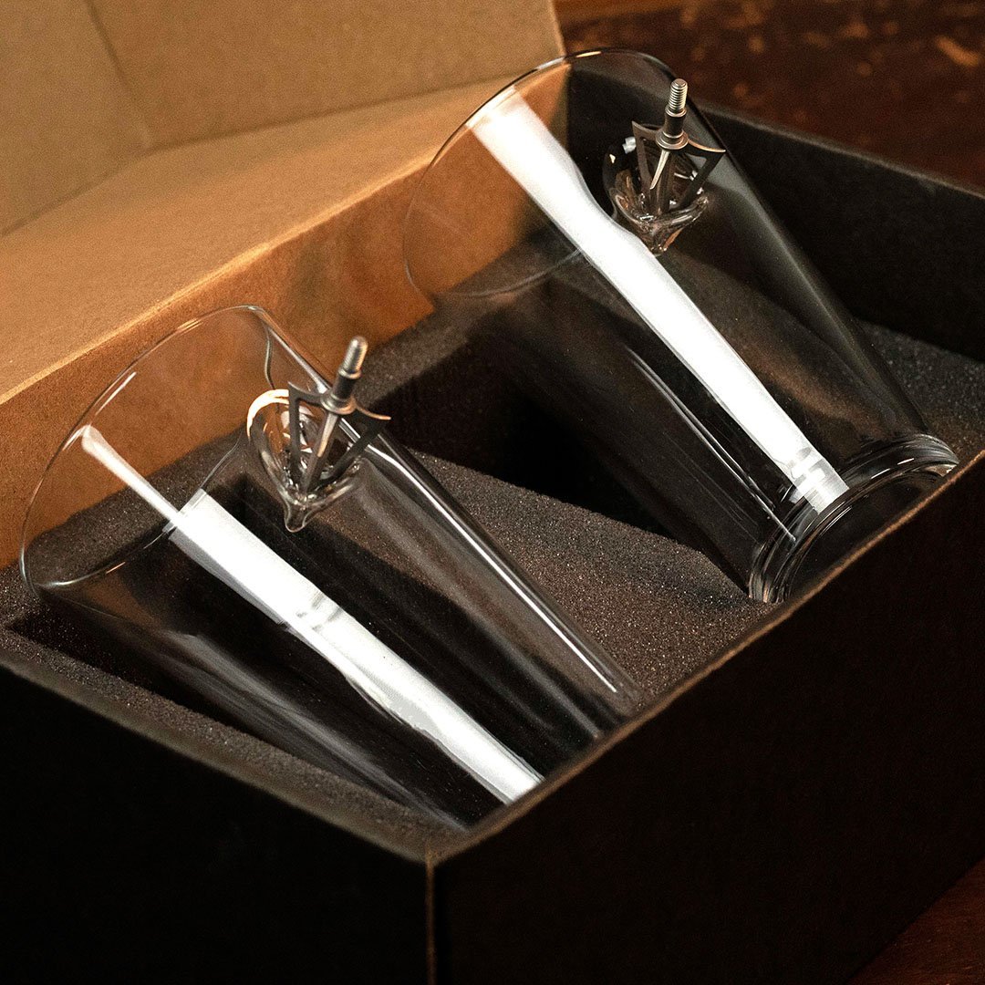 BenShot Broadhead Pint Glass - BenShot