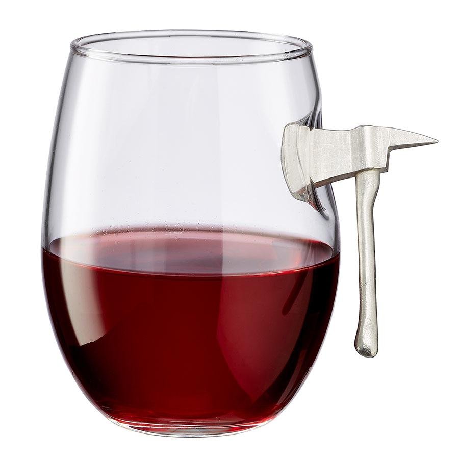 BenShot Fire Axe Wine Glass