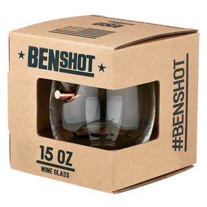 BenShot Freedom Wine Glass - BenShot