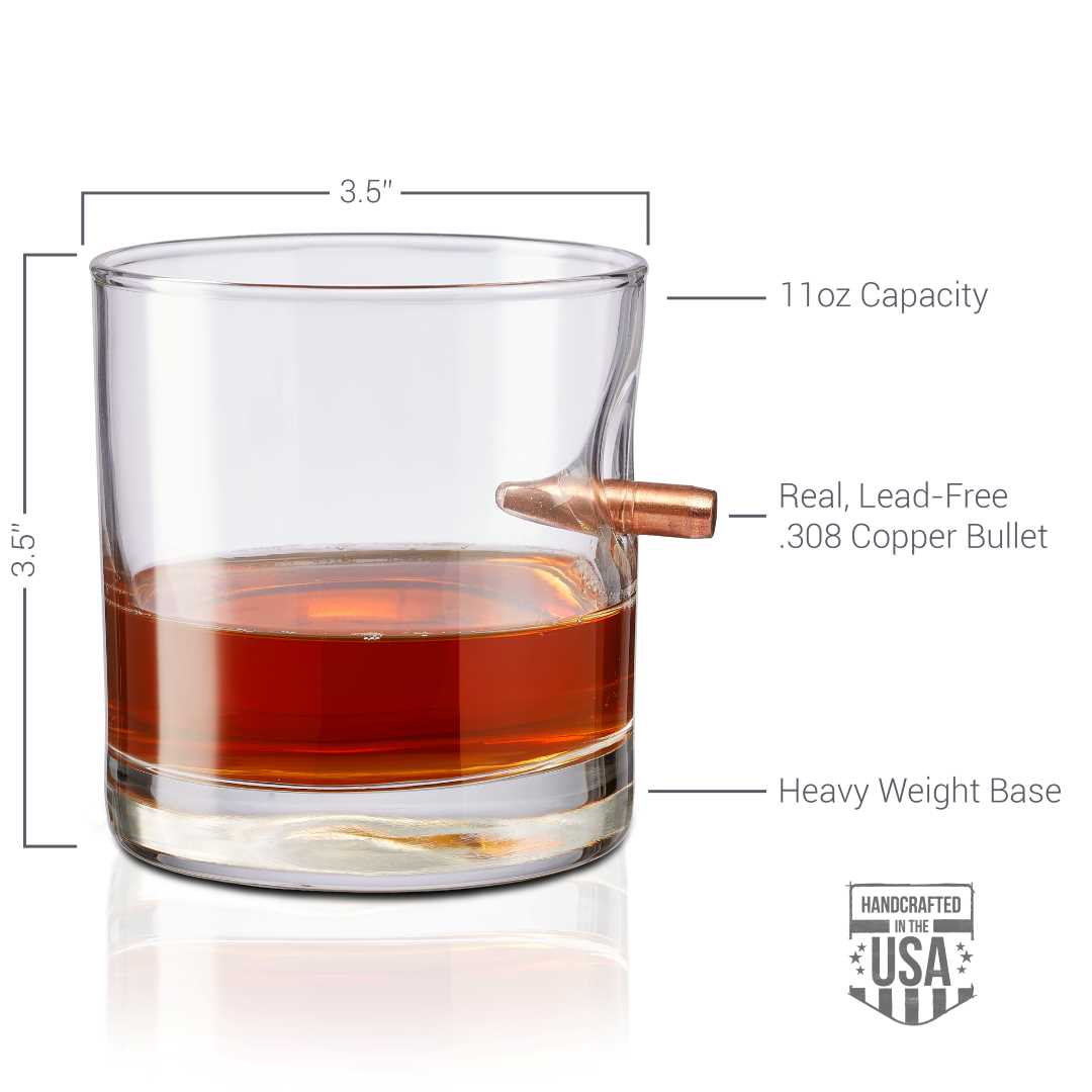 BenShot Rocks Glass - 11oz - BenShot