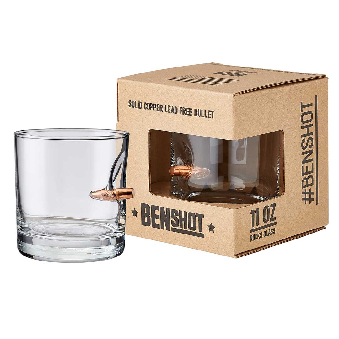 BenShot Rocks Glass - 11oz - BenShot