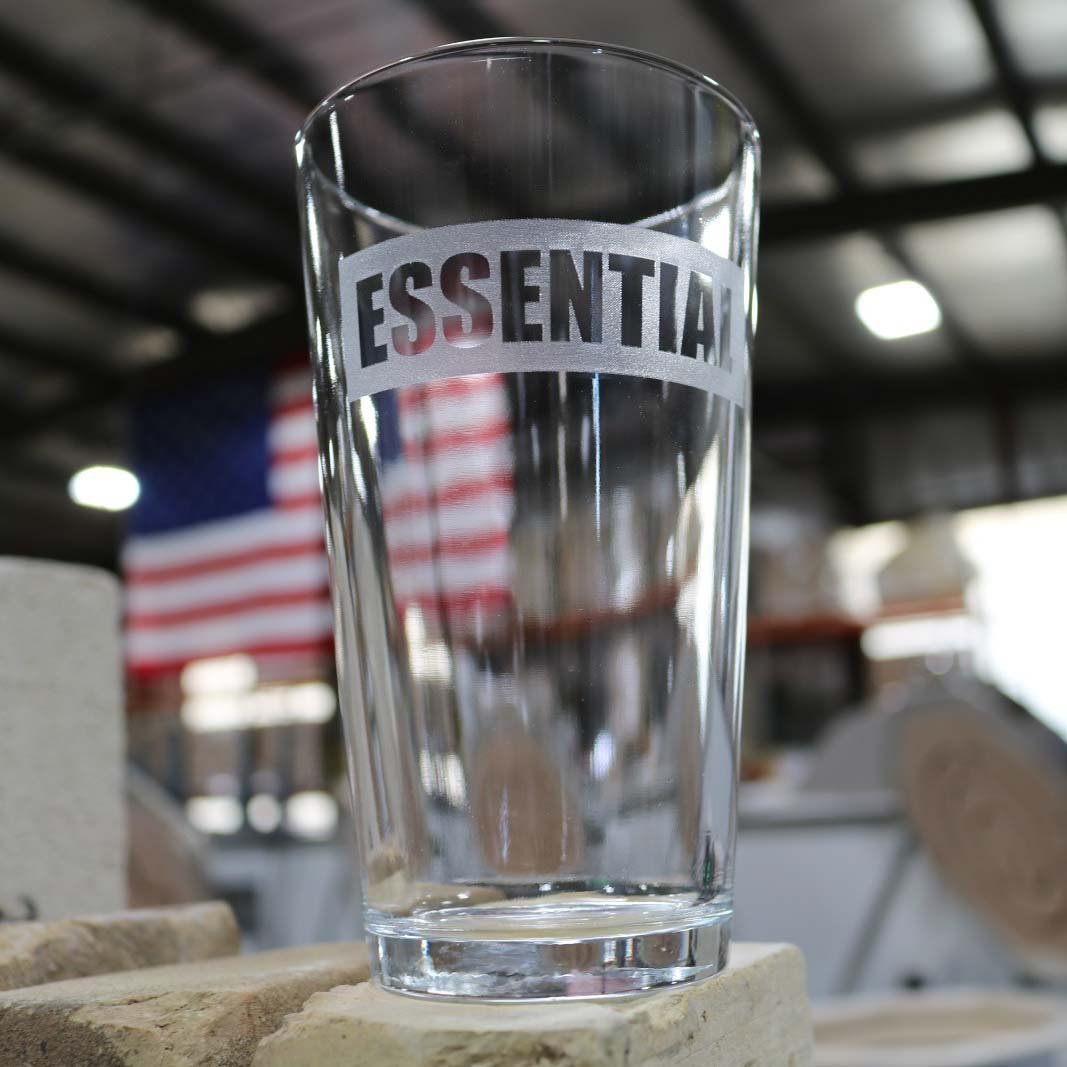 "Essential" Glass - America Strong - BenShot