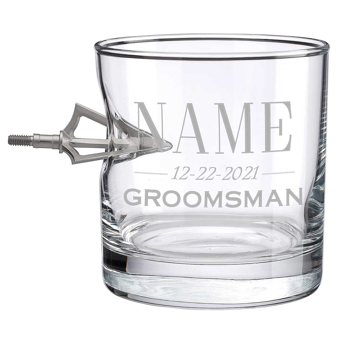 Groomsmen Whiskey Glasses - BenShot
