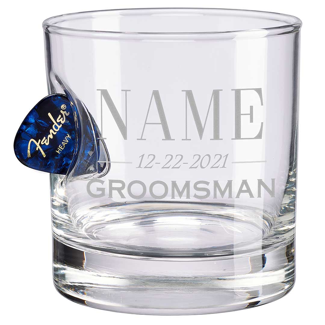 Groomsmen Whiskey Glasses - BenShot