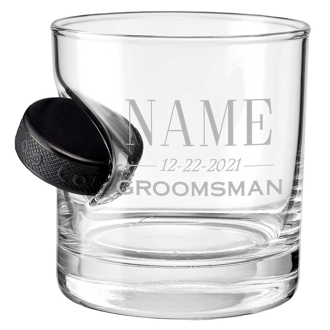 Groomsmen Whiskey Glasses - BenShot