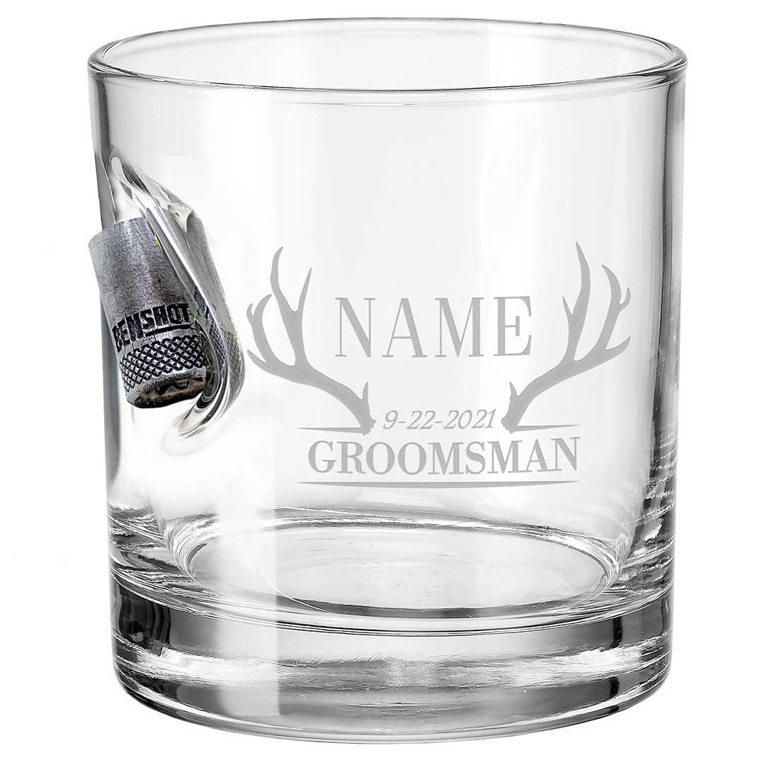 Groomsmen Whiskey Glasses - BenShot