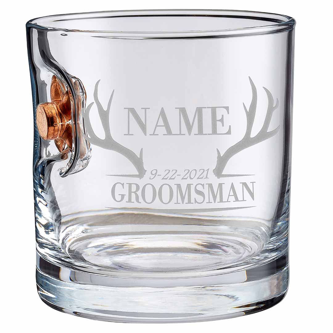 Groomsmen Whiskey Glasses - BenShot