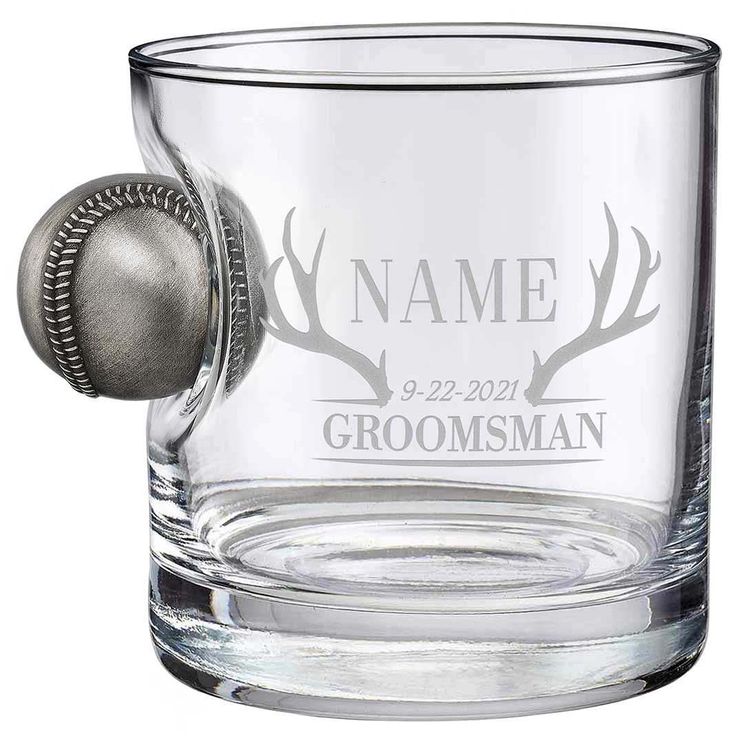 Groomsmen Whiskey Glasses - BenShot