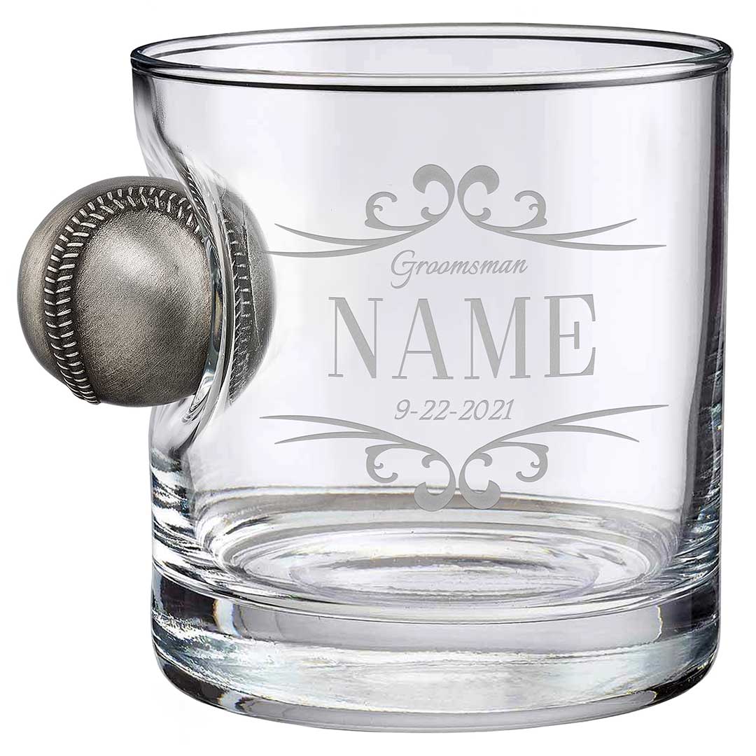 Groomsmen Whiskey Glasses - BenShot