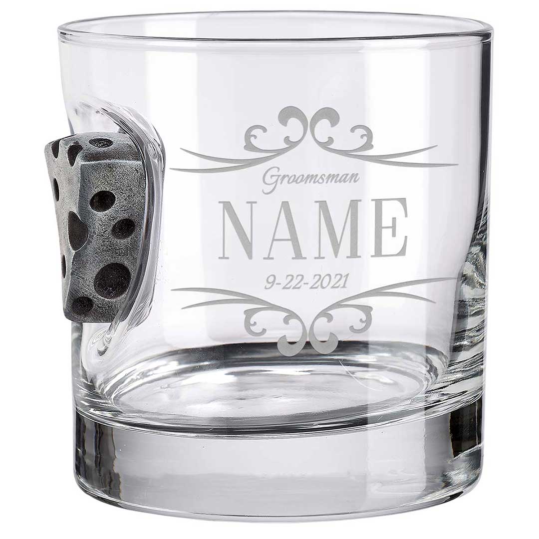 Groomsmen Whiskey Glasses - BenShot