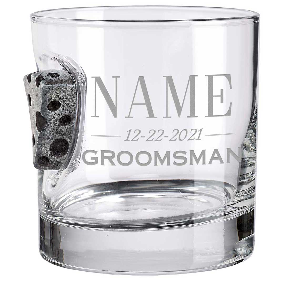 Groomsmen Whiskey Glasses - BenShot