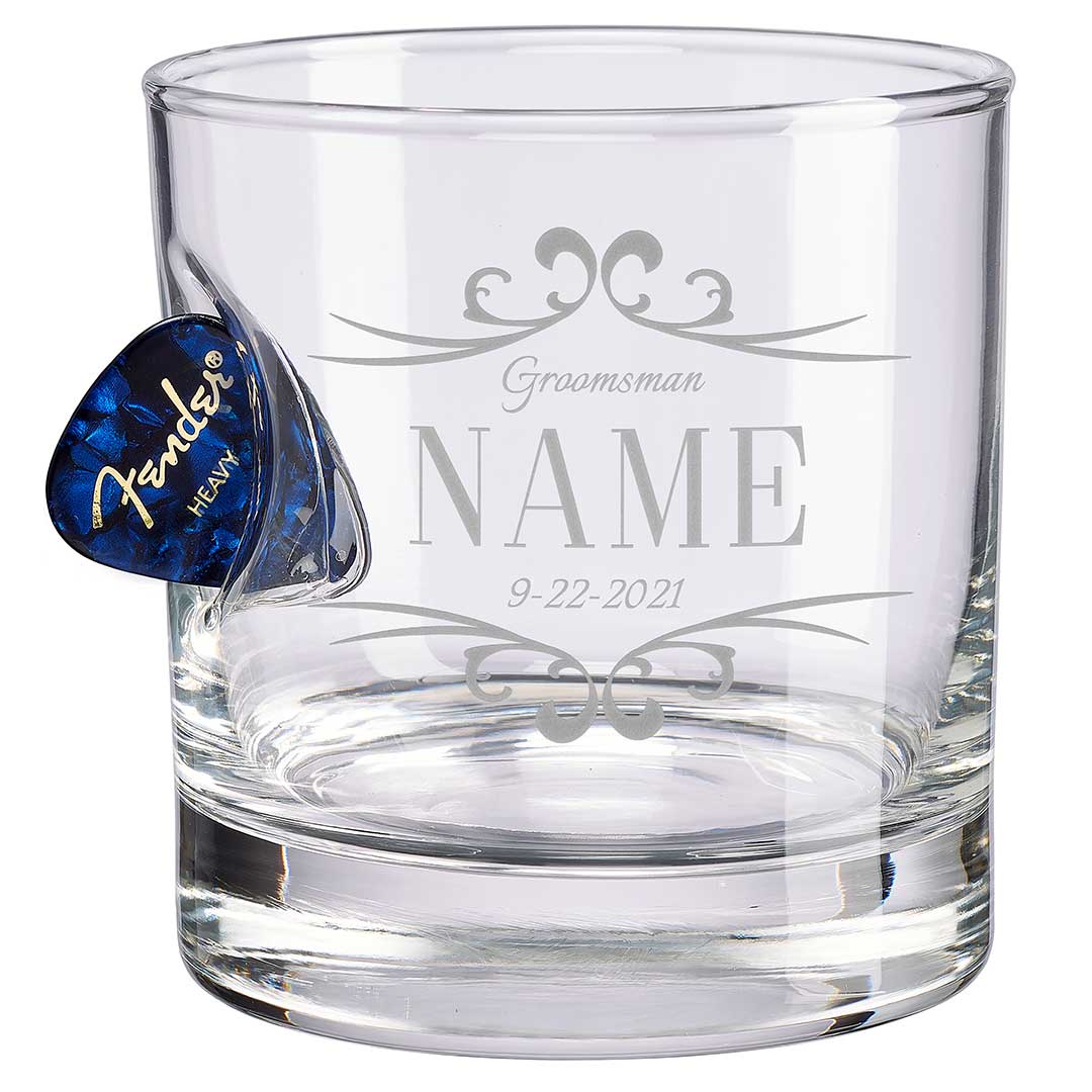 Groomsmen Whiskey Glasses - BenShot
