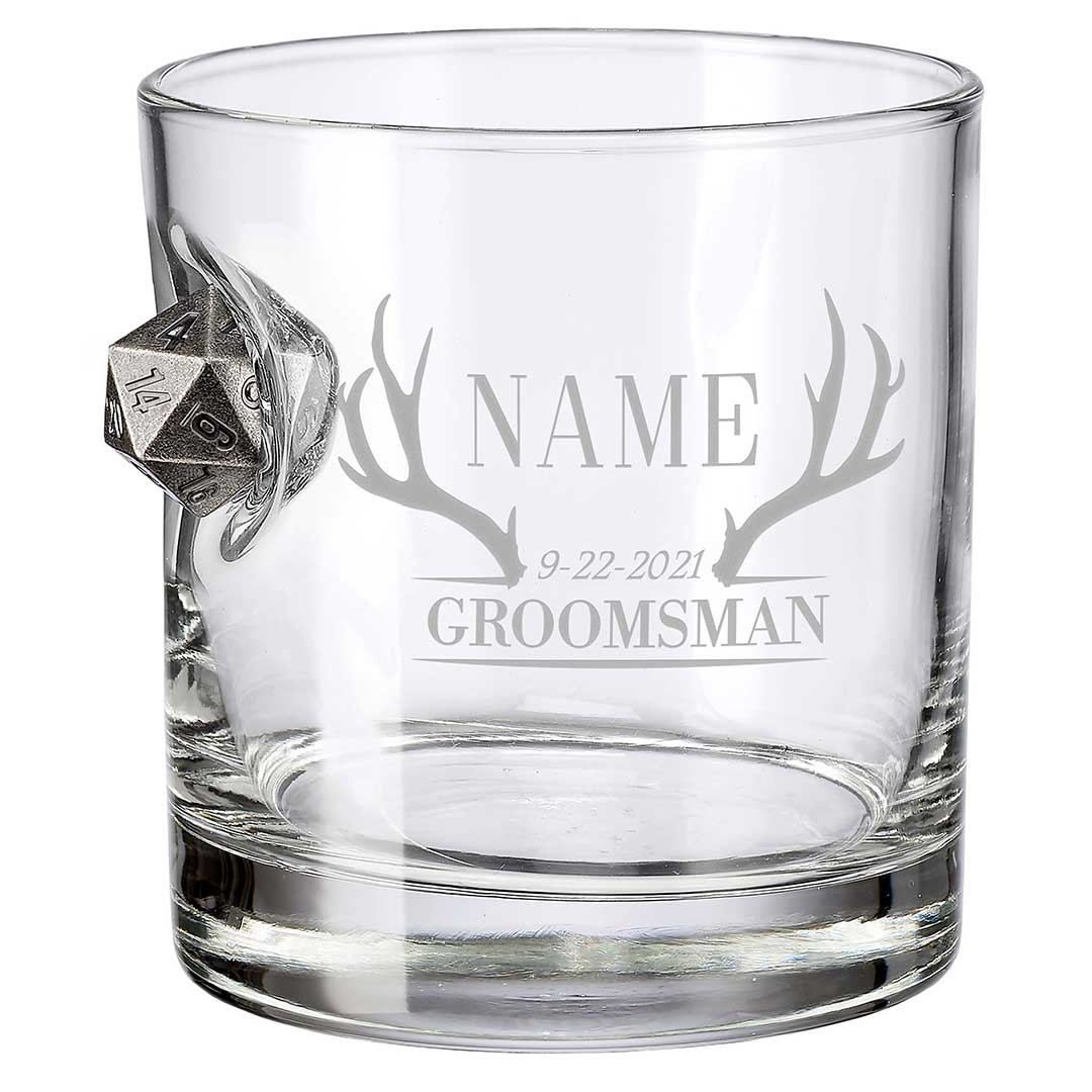 Groomsmen Whiskey Glasses - BenShot
