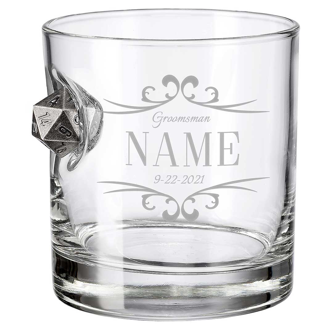 Groomsmen Whiskey Glasses - BenShot