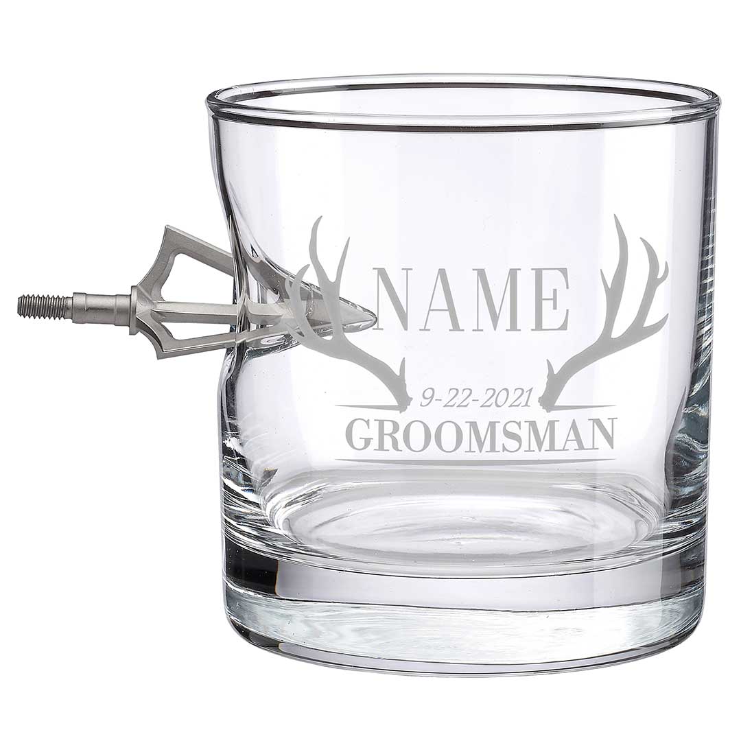 Groomsmen Whiskey Glasses - BenShot