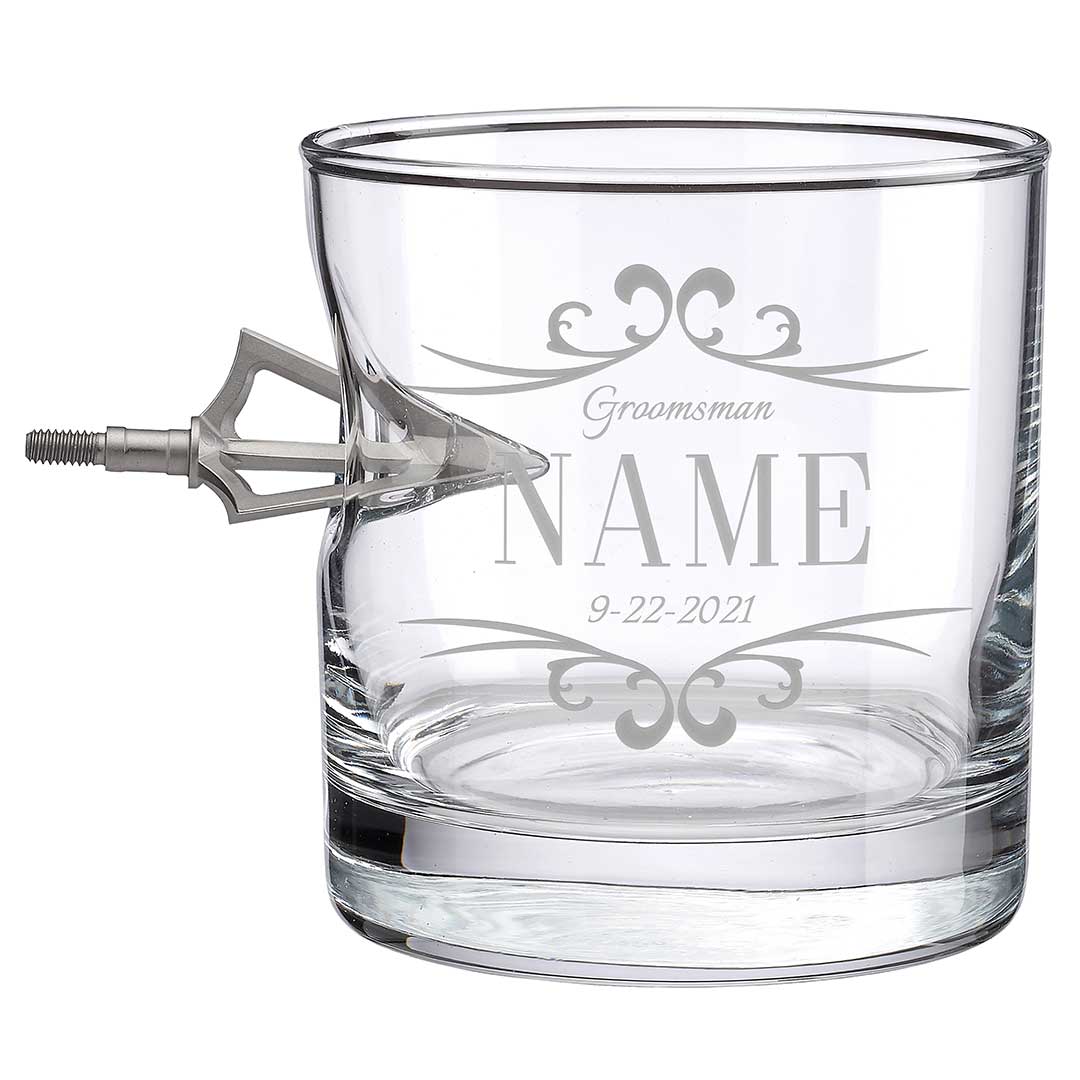 Groomsmen Whiskey Glasses - BenShot