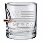 'Merica Rocks Glass - 11oz - BenShot
