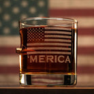 'Merica Rocks Glass - 11oz - BenShot