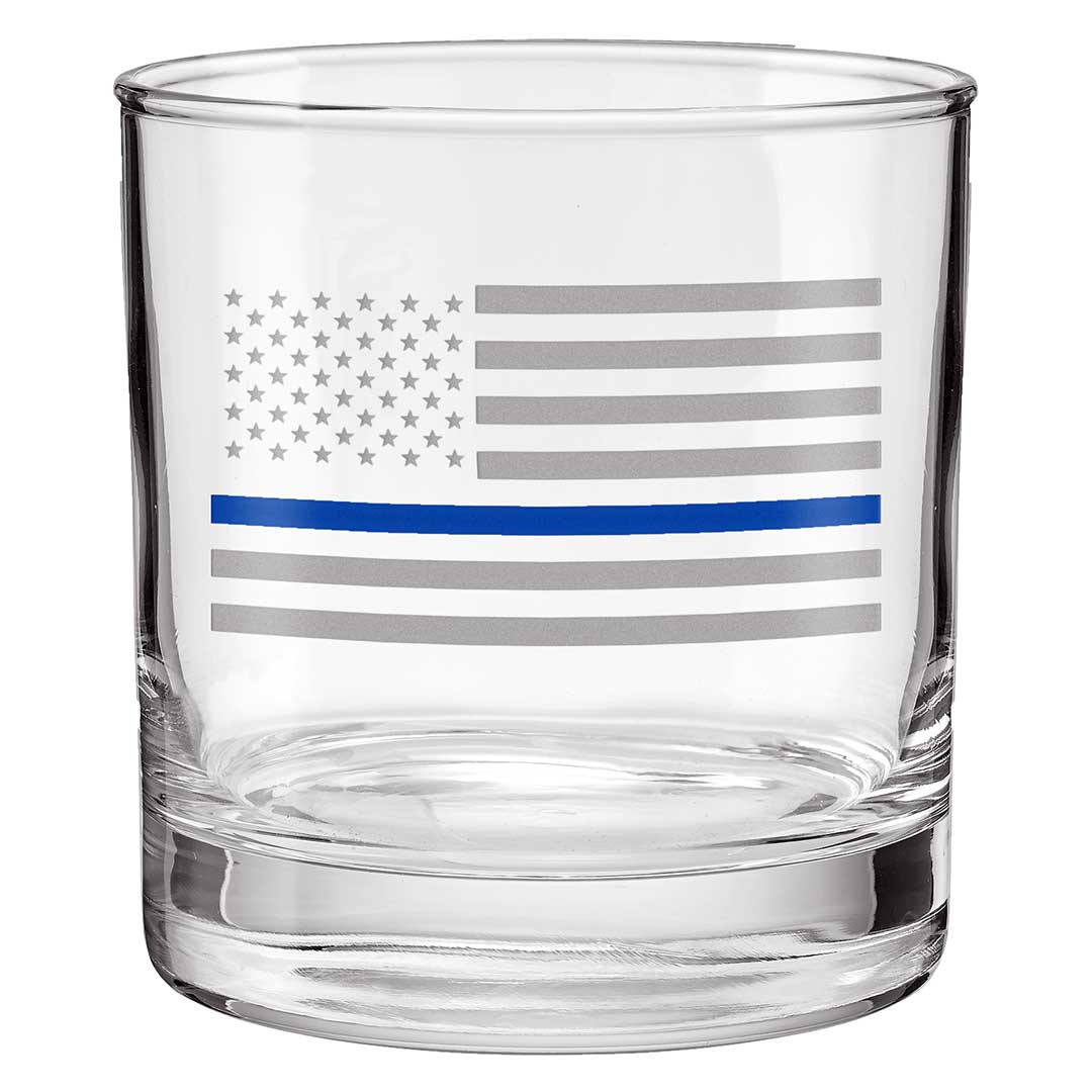 Thin Blue Line Glasses - BenShot