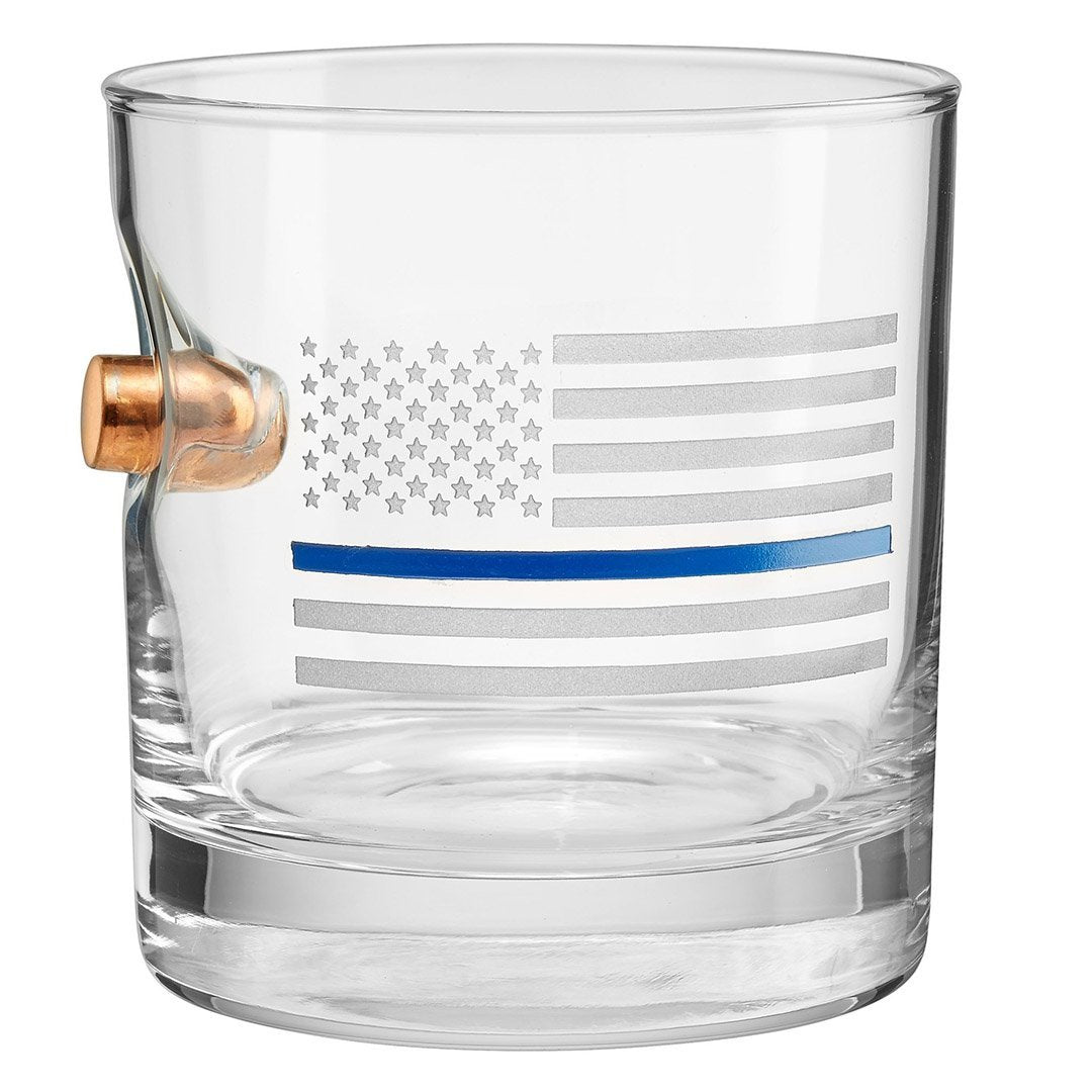 Thin Blue Line Glasses - BenShot