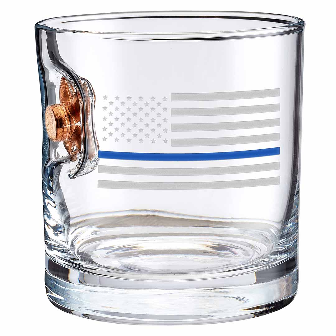 Thin Blue Line Glasses - BenShot