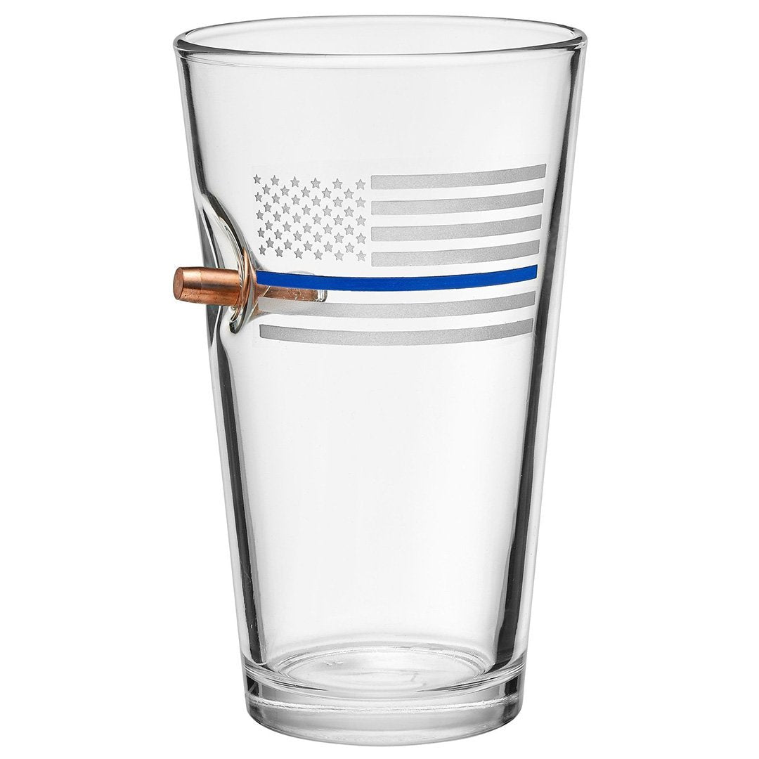 Thin Blue Line Glasses - BenShot