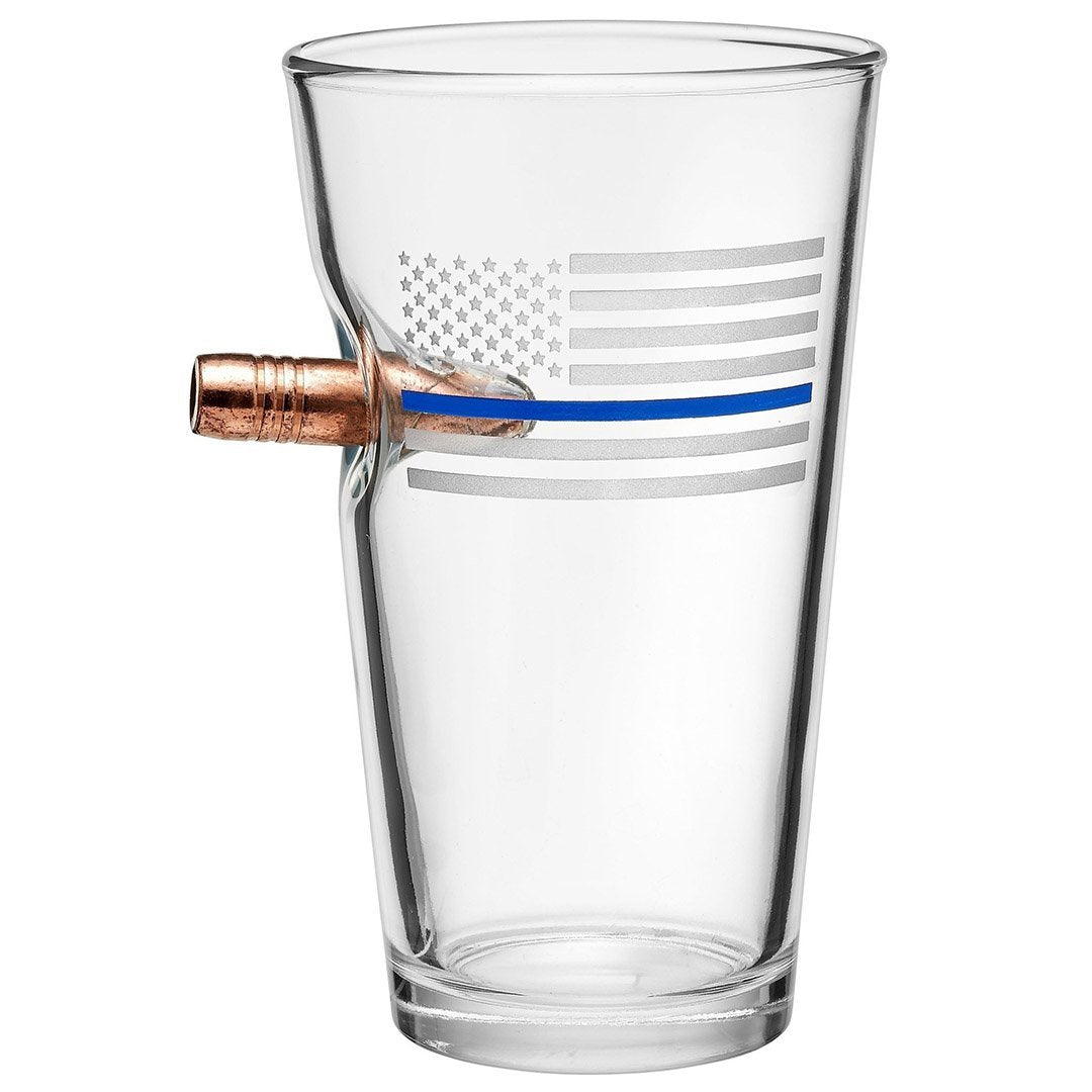 Thin Blue Line Glasses - BenShot