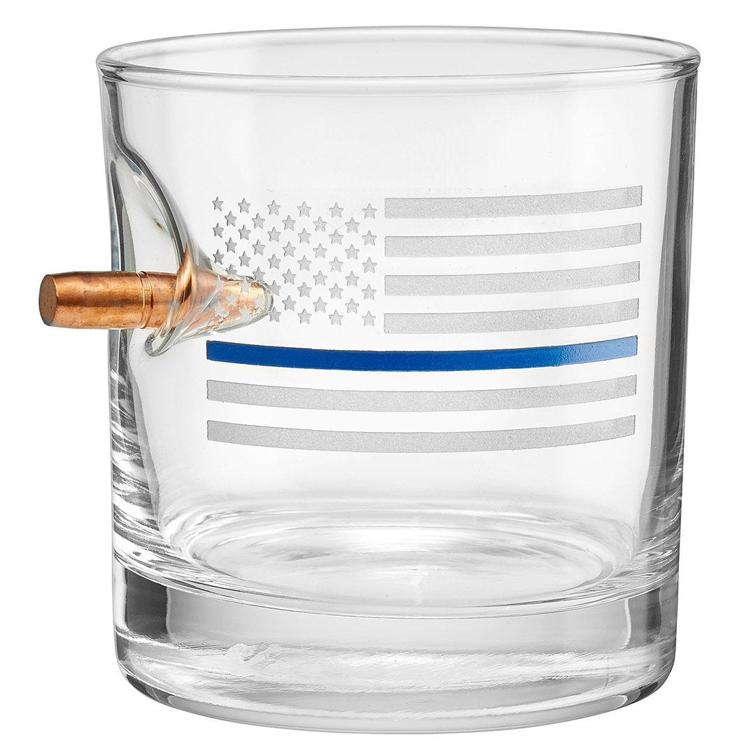 Thin Blue Line Glasses - BenShot
