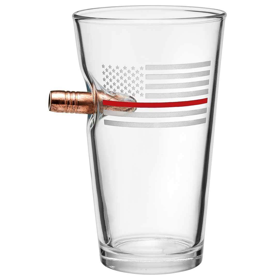 Thin Red Line Pint Glass - BenShot