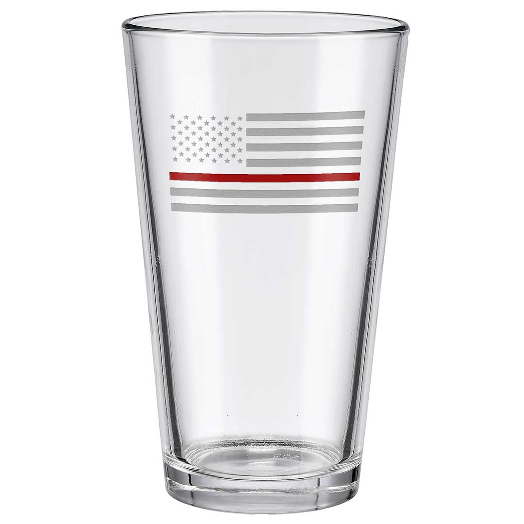 Thin Red Line Pint Glass - BenShot