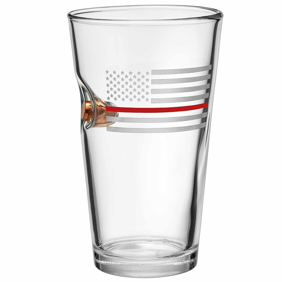 Thin Red Line Pint Glass - BenShot