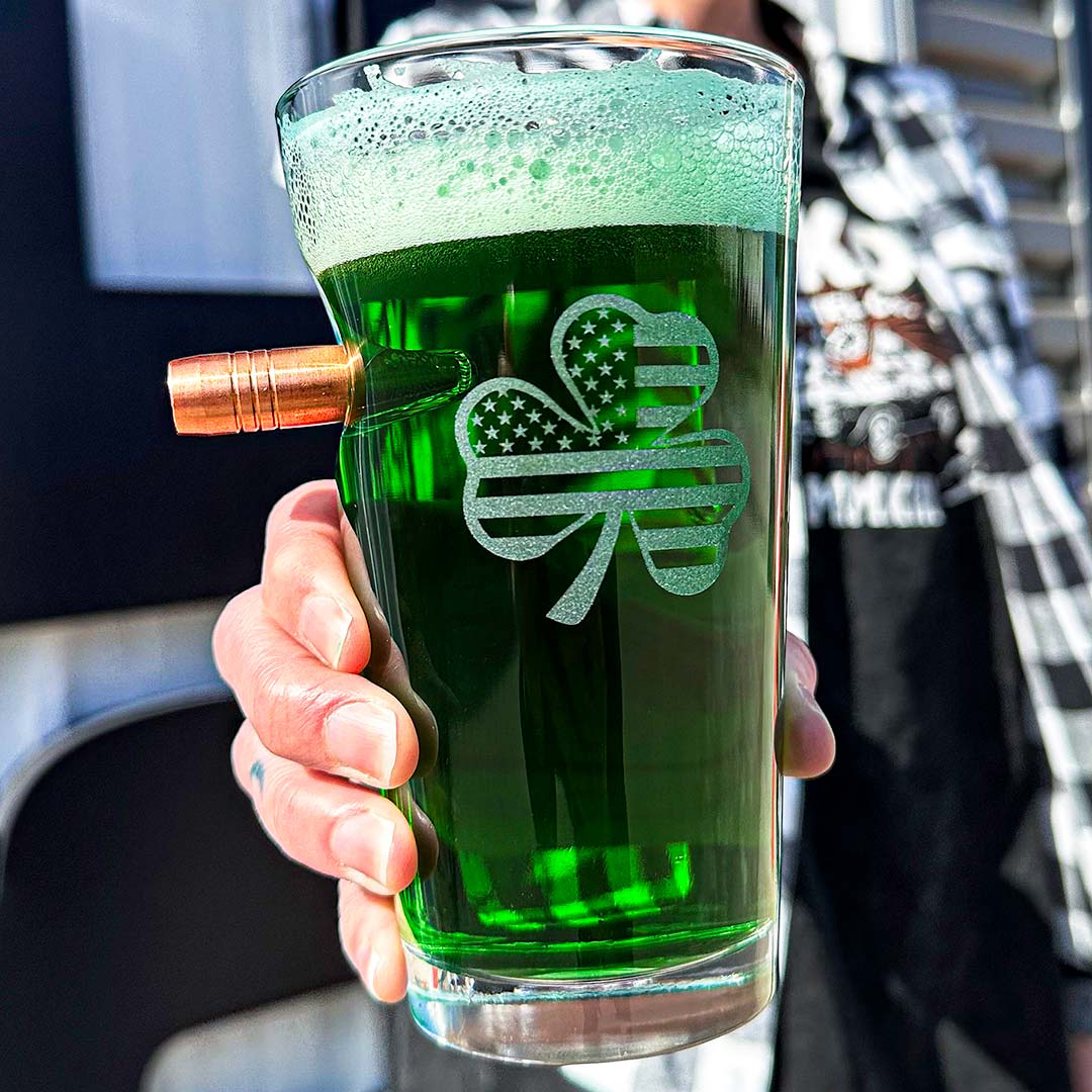 USA Shamrock Glass - BenShot