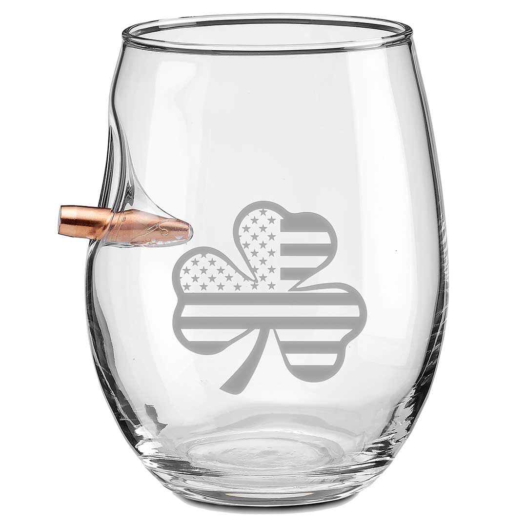 USA Shamrock Glass - BenShot