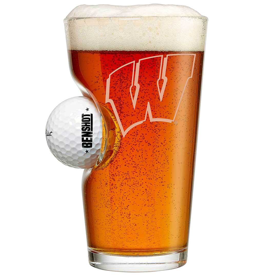 BenShot Wisconsin Badgers Glasses - BenShot