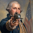 "250 Years of Freedom" – Limited Edition George Washington Musket Ball Framed Art - BenShot