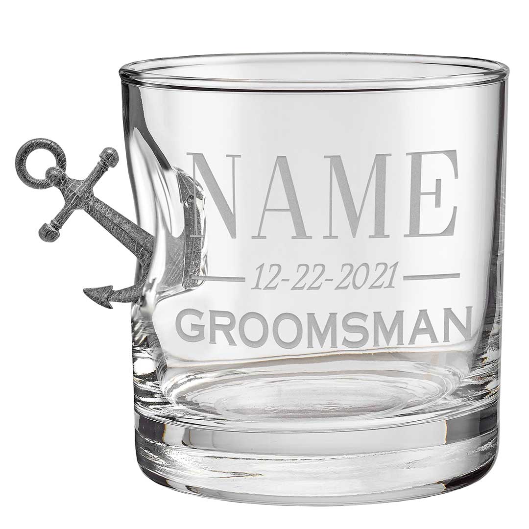 Groomsmen Whiskey Glasses