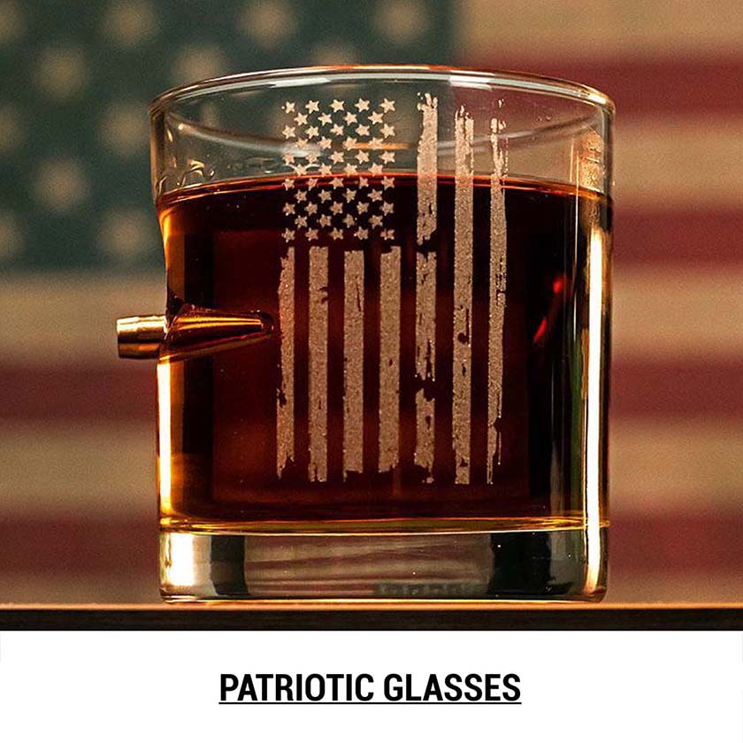 BenShot Patriotic Glasses