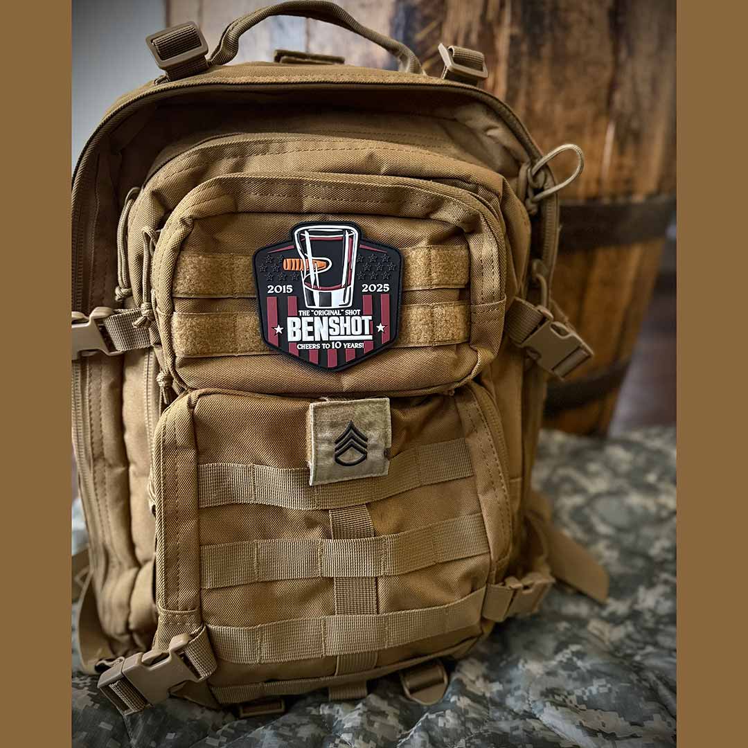 BenShot 10th Anniversary Patch & Decal Set - BenShot
