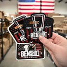 BenShot 10th Anniversary Patch & Decal Set - BenShot