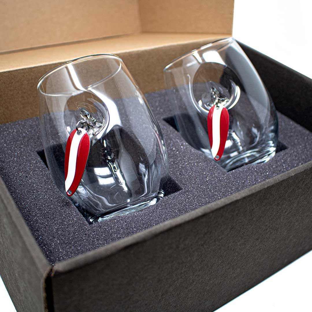 Personalized Red Hard Plastic Wine Cups for Christmas
