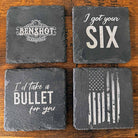BenShot Slate Coasters - BenShot