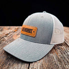 BenShot Snapback Leather Patch Hat - BenShot