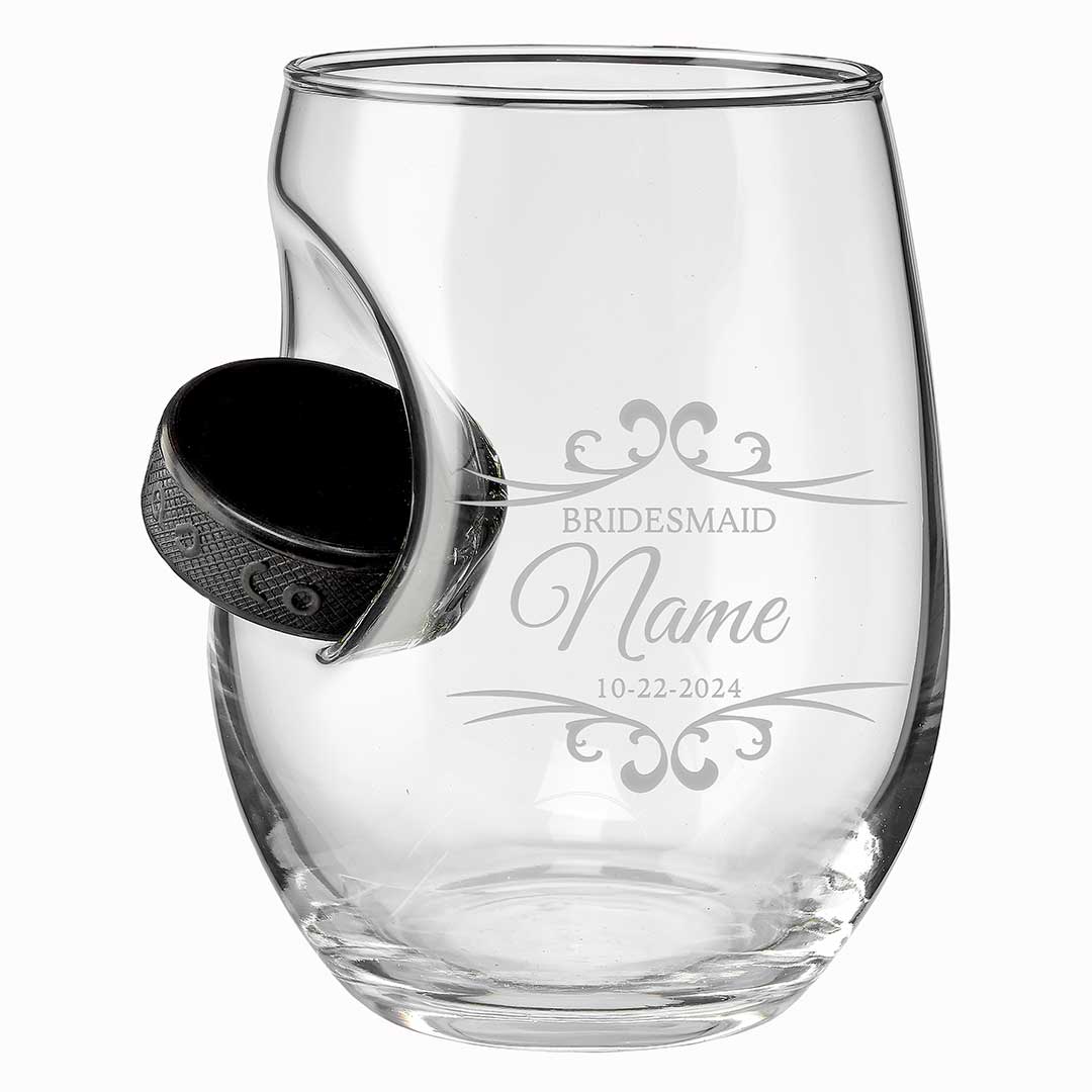 Bridesmaid Wine Glasses BenShot