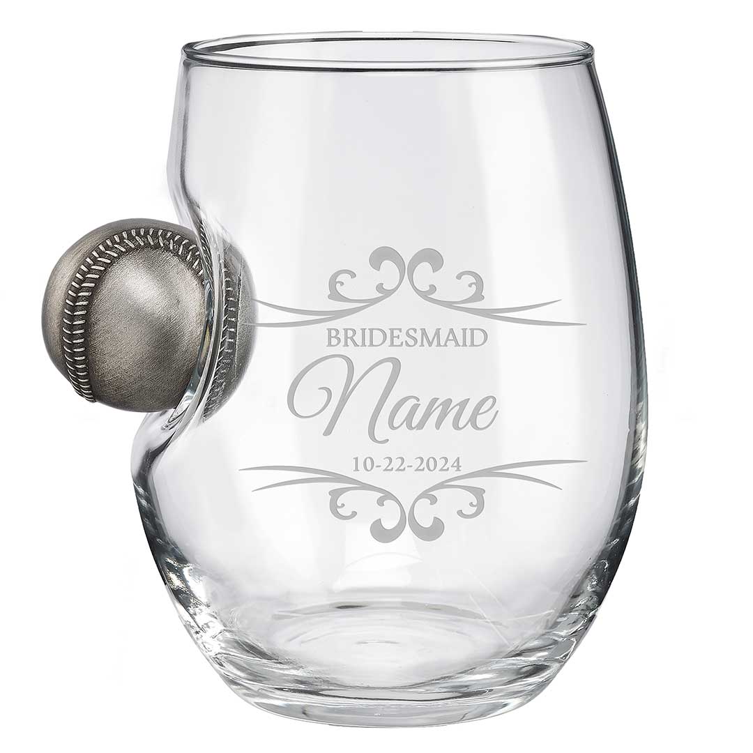 Bridesmaid Wine Glasses - BenShot