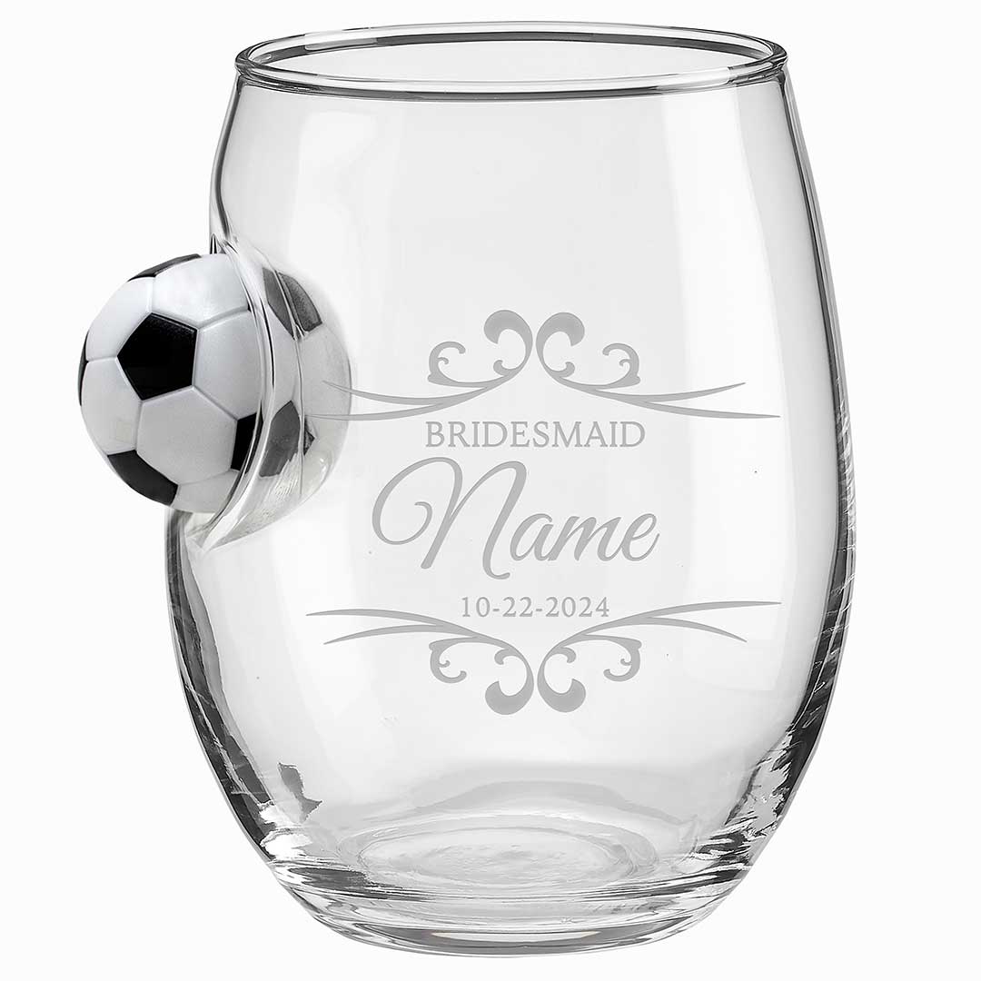 Bridesmaid Wine Glasses - BenShot